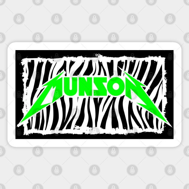 Shreddie Munson Logo Z Sticker by Canna Tough Kentucky